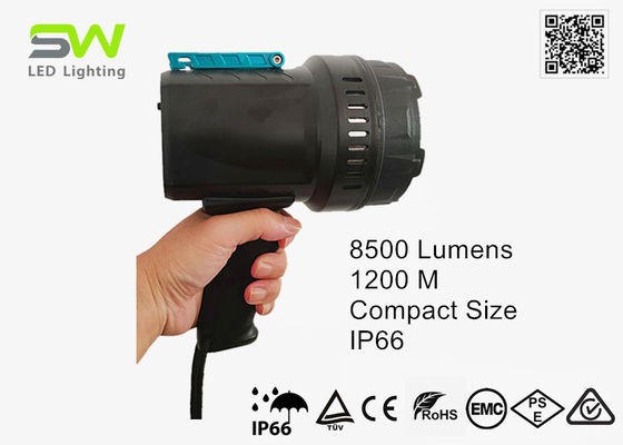 8500 Lumens Brightest Handheld Rechargeable LED Spotlight For Outdoor Site Rescue
