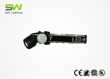 고성능 통과되는 가장 밝은 Headlamp 플래쉬 등 크리인 LED 120 루멘 3m 낙하 시험