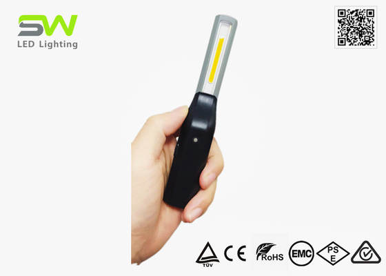 소형 100 루멘 COB LED 마그네틱 포켓 작업 라이트 USB 충전식