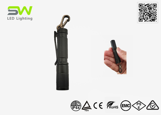 가장 큰 충격 주머니 크기 EDC 전등등 250 루멘의 높은 전력 키 체인