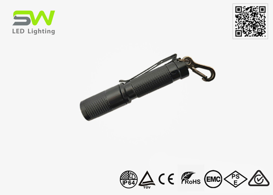가장 큰 충격 주머니 크기 EDC 전등등 250 루멘의 높은 전력 키 체인