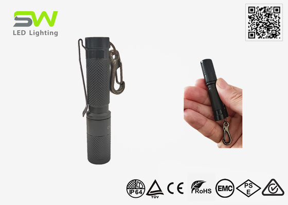 가장 큰 충격 주머니 크기 EDC 전등등 250 루멘의 높은 전력 키 체인