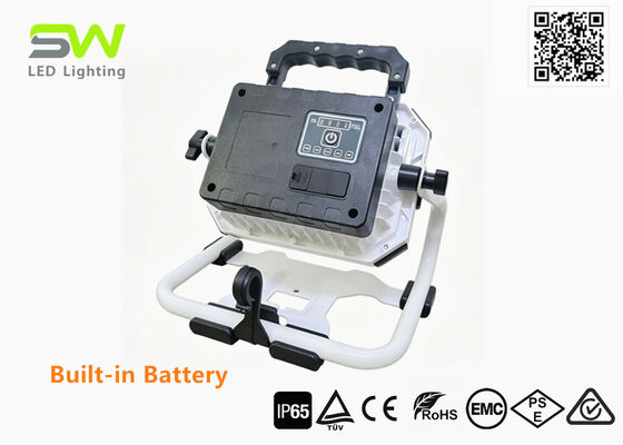 10000 루멘 IP65 휴대용 LED 홍수등 현장 구조용 재충전
